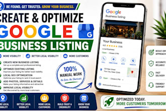 create and optimize google business listing