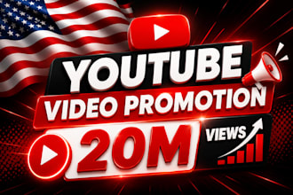 usa youtube video promotion, real organic yout ube views growth, USA subscribers