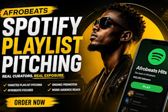pitch your afrobeats song to spotify playlist curators for organic promotion