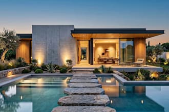 revitalize 3d residential property, outdoor space, landscape, interior furniture