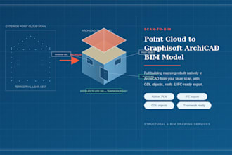 convert point cloud data to graphisoft archicad bim model