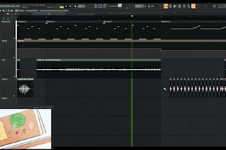scoring animations, video film backsound