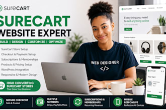 surecart website, surecart ecommerce surecart store, surecart checkout wordpress