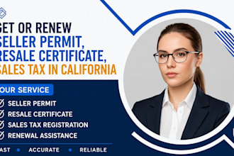 get or renew seller permit, resale certificate ,sales tax in california