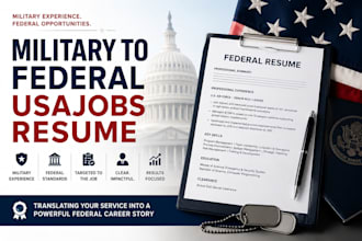 write your military to federal usajobs transition resume