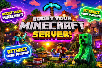 minecraft server promotion, minecraft server promotion active server advertise