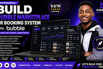 develop a bubble marketplace or booking system