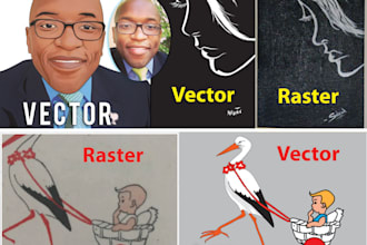 convert ai generated vector logo or tracing into editable print ready files