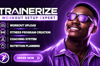 setup trainerize account workout program habits and automated onboarding everfit