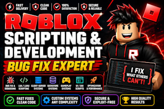 roblox game scripter roblox development roblox lua script roblox studio bugs fix