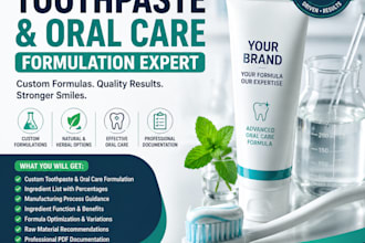 formulate custom toothpaste and oral care products for your brand