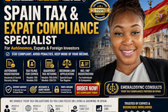 be your spain tax advisor for autonomo and expat tax filing
