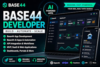 base44 developer base44 app base44 ai app base44 automation  base44 expert