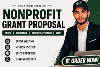 write nonprofit grant proposal 501c3 foundation nonprofit application grant