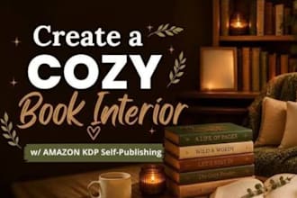 design your professional book interior layout for amazon KDP publishing