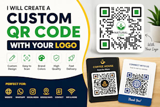 create a custom qr code with your logo and brand colors