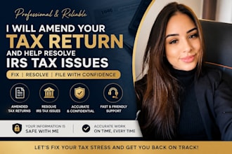 amend your tax return and help resolve irs tax issues