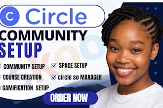build circle so community circle so online course  setup circle so community