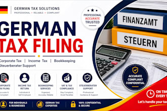 german tax filing corporate tax bookkeeping income tax steuerberater german tax