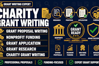 uk charity grant writing nonprofit funding application charity commission grant