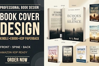 design christian book cover, kindle ebook cover and amazon KDP paperback covers