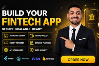 develop fintech app payment app wallet app money transfer app banking app