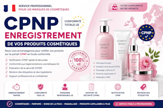 register your cosmetic products on eu cpnp portal fast and accuracy