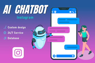 develop a instagram ai agent with gemini, gpt, crm and apis