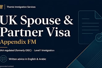 guide your UK spouse or partner visa application
