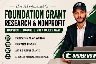 write foundation grant research nonprofit education funding art culture grant