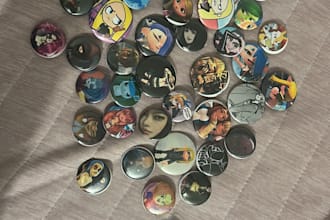 button pins for your business or hobbies