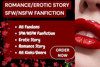 write nsfw fanfiction erotic anime manga smut kink dark romance erotica bdsm