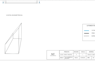 create professional 2d technical drawings for manufacturing