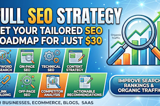 provide full SEO strategy for your business to scale