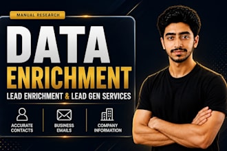 do data enrichment, lead enrichment and lead gen services