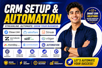 close crm salesflare streak zendesk crm sell vtiger monday connecteam automation