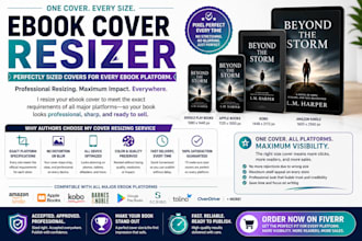 perfectly correct your ebook cover size for optimal reading