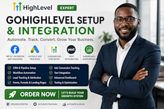 setup ghl fb meta google ads tracking gohighlevel yext integration ghl dashboard