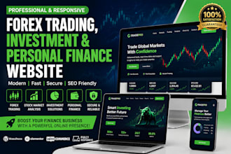 build personal finance website forex trading website, trading platform website
