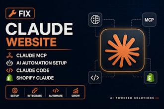 fix claude website claude mcp ai automation setup claude code shopify claude