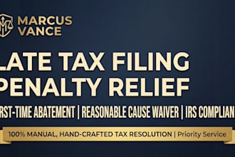 do late tax filing penalty relief write irs penalty abatement letter fta waiver