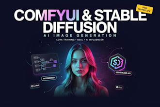 deploy comfyui stable difussion lora training ai image ai influemcer sdxl runpod