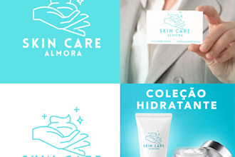 design a modern and elegant skincare brnd logo