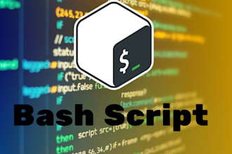 write custom bash scripts for linux automation