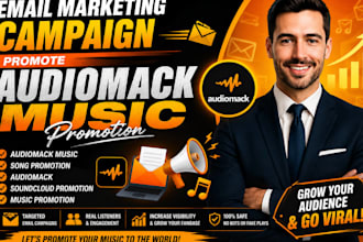 do email marketing campaign promote audio mack music promotion