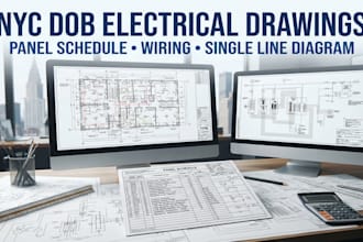 pe nyc electrical drawings panel schedule electrical wiring single line diagram