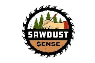 design outdoor woodsy sawmills logo