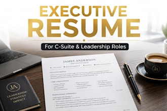 refine your resume for csuite, vp, and director level positions