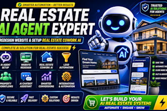 be your real estate aiagent expert redesign website setup real estate cowork ai