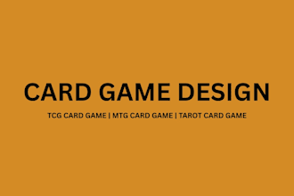 design a tcg card game mtg card game design